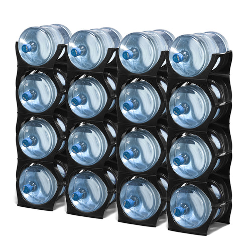 16 bottles storage, 16 water jugs storage- Bariboo
