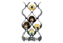 Load image into Gallery viewer, Gray WAVE Wine Rack, Stackable Countertop Wine Bottle Stand - bariboo