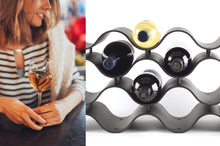 Load image into Gallery viewer, Spacers for Black WAVE Wine Rack - bariboo